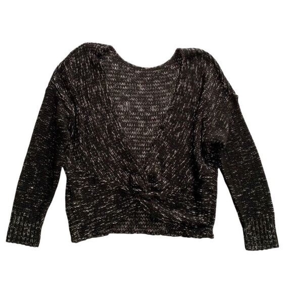ABOUND Black and White Twist Back Sweater! - Picture 4 of 8